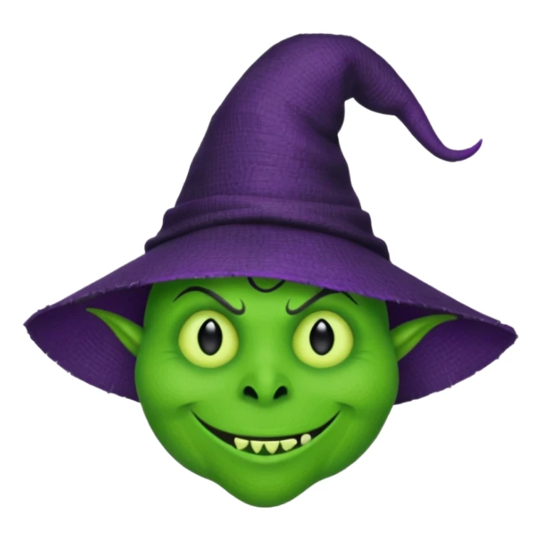 create Oogie boogie From nightmare before Christmas,maleficent and elphaba emoji from wicked. As Emojis that don’t already exists. sticker