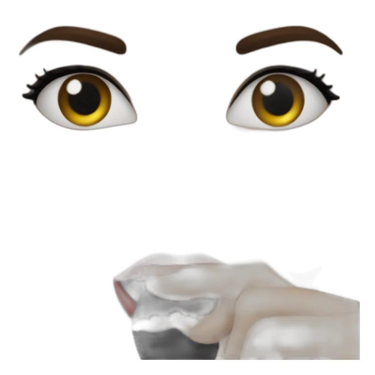 meme du noir qui à la bouche ouverte et les main sur la tête sticker