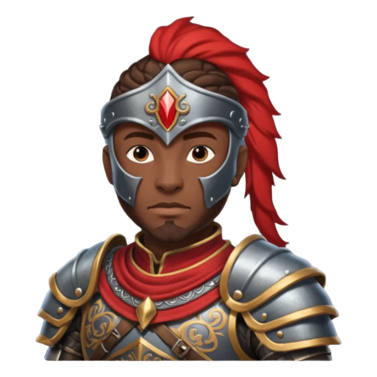 ESO male redguard warrior sticker