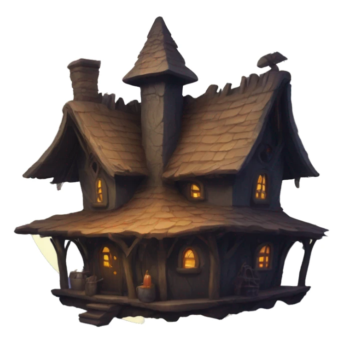 mystical witch house sticker