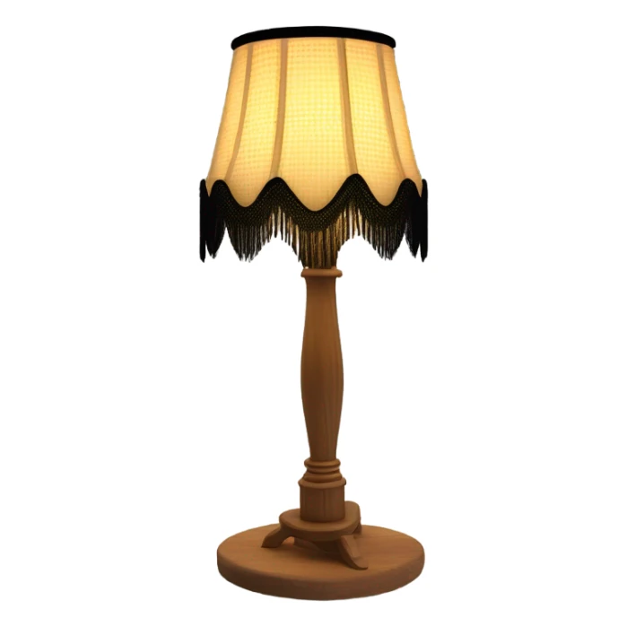 Leg lamp from the movie “A Christmas Story” sticker