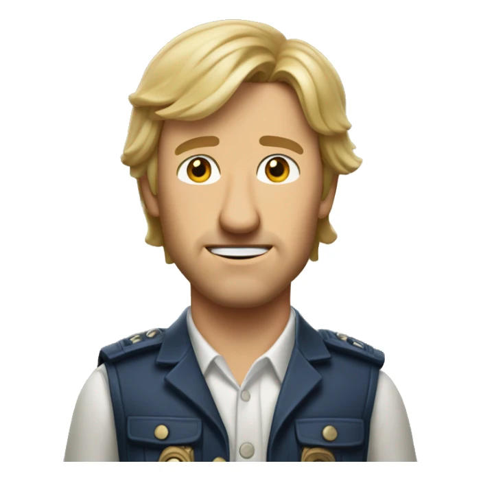 Jedediah Owen Wilson from night at the museum  sticker