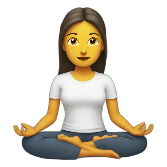 meditation sticker