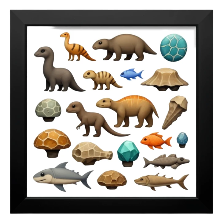 see animals, fossils and minerals 🐾
 sticker