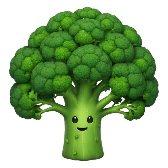 Spiritual ninja broccoli colony sticker