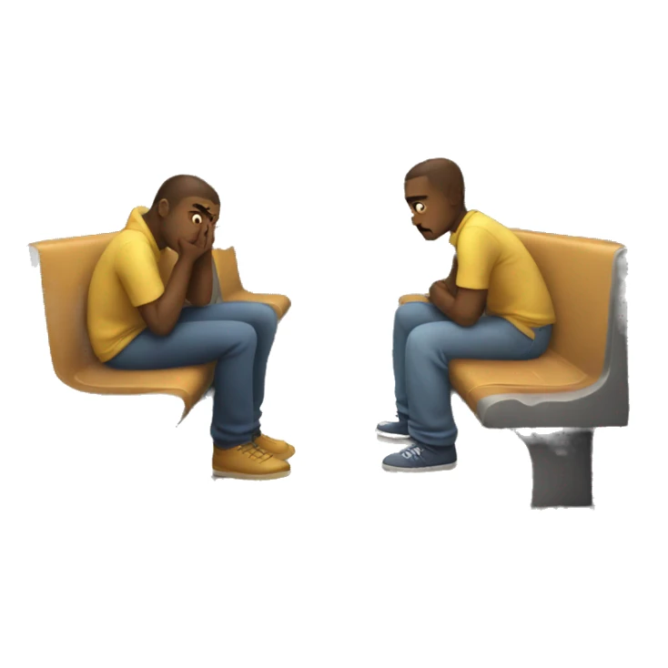 sad to Miss a train and see the train leaving sticker