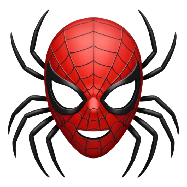 Spider mask  emoji sticker
