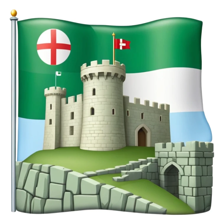 Isle of Portland Flag sticker