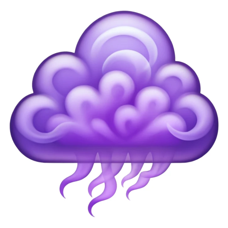 purple smokin sticker