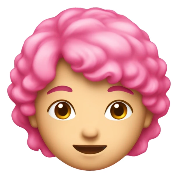 Feeling love pink color sticker