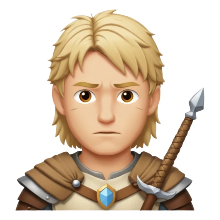 Thorfin avec son père et des flèches  sticker