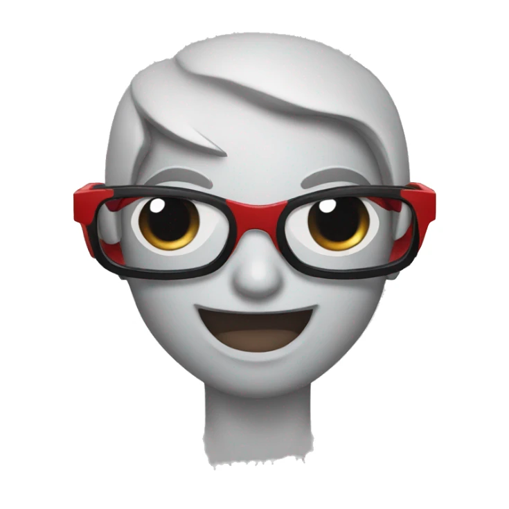 Spider-Man with glasses and a spider  sticker