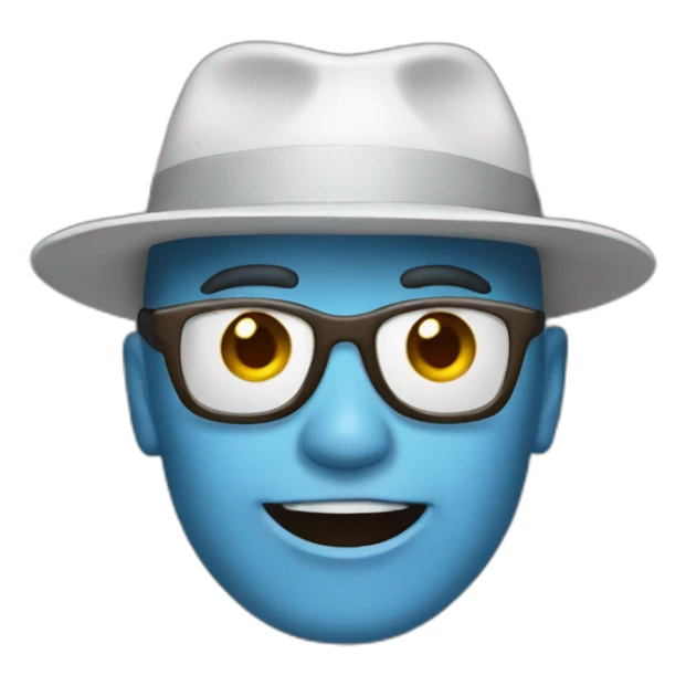 Un homme déguisé pour Halloween sticker