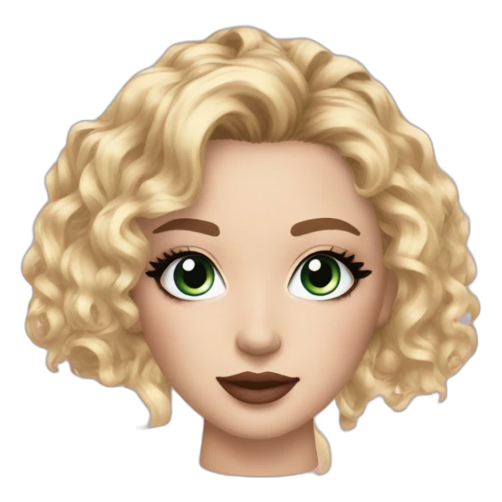 Morgane Makeup french tiktoker sticker