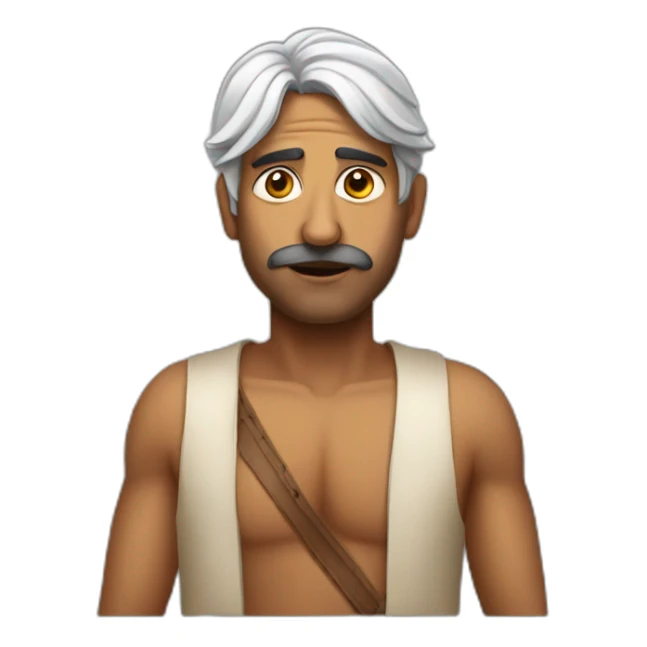 indian man saying what are you doing up this late playing sticker