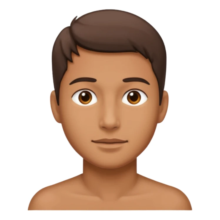 a person with a lot of details 3/4 view sticker