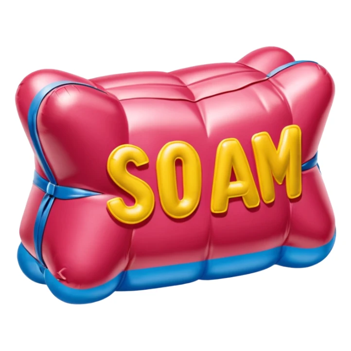  paris SPAM meat jeff koons style inflatable sculpture art  sticker