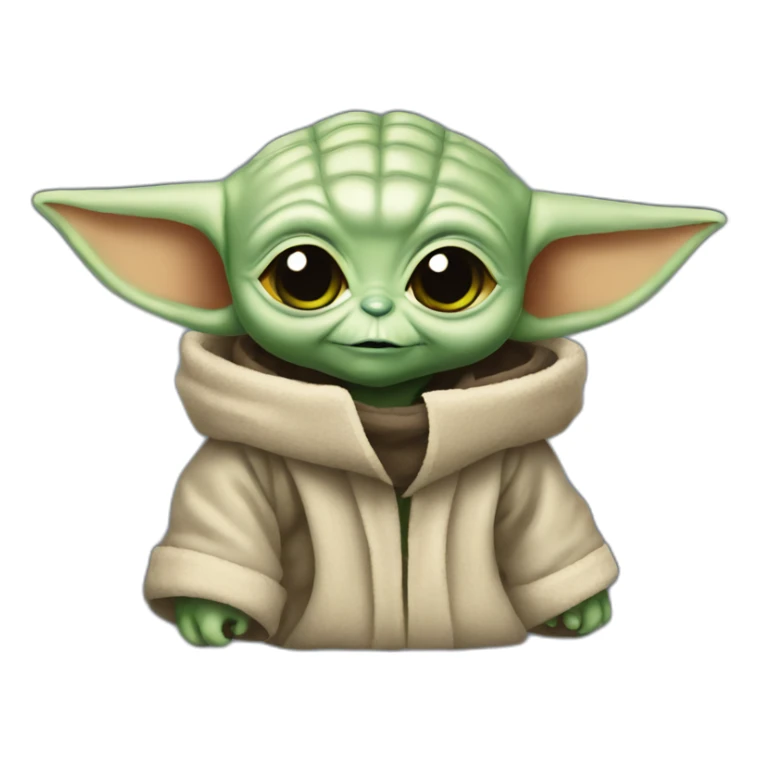 baby yoda joins the dark side sticker