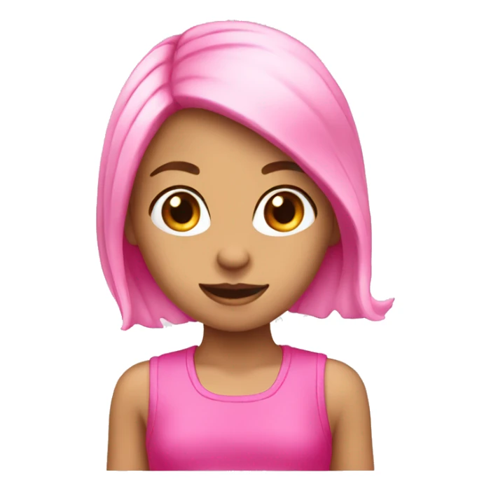 Pink girl accessoires  sticker