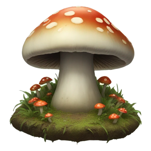 Mushroom grave that says RIP CRYBABY sticker