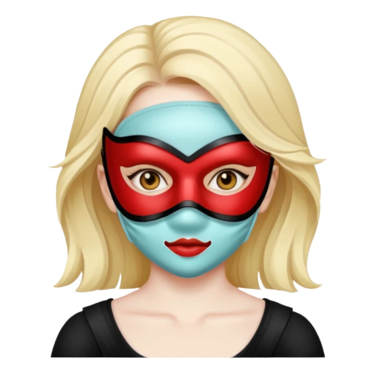 Bad girl with good mask sticker