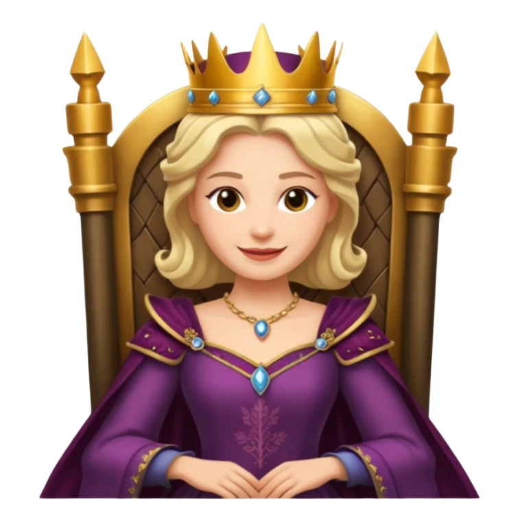 queen-in-game-of-throne smile sticker