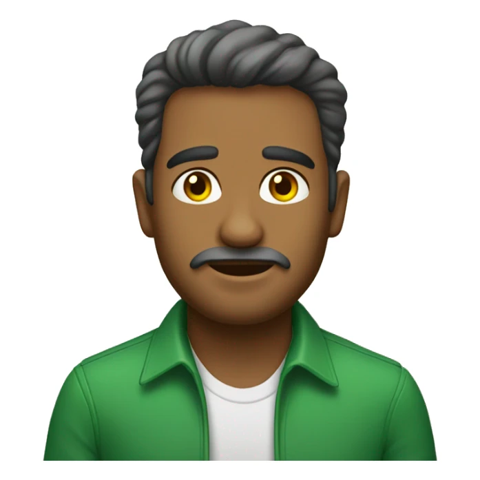 Un hombre con un pasamontañas de Brasil sticker