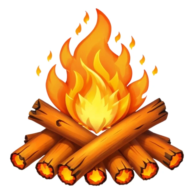 Bonfire sticker