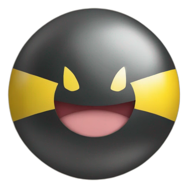 pikachu peeking out of poke ball sticker