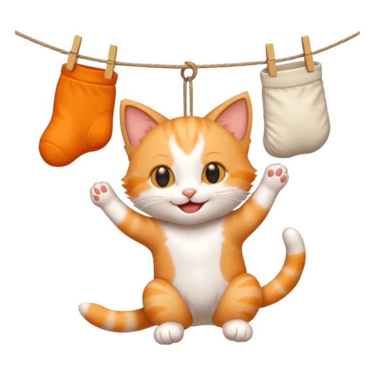 Make fun of the hang in there kitten  sticker