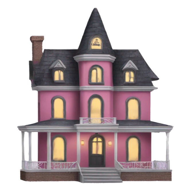 Haunted Barbie manor hotel  sticker
