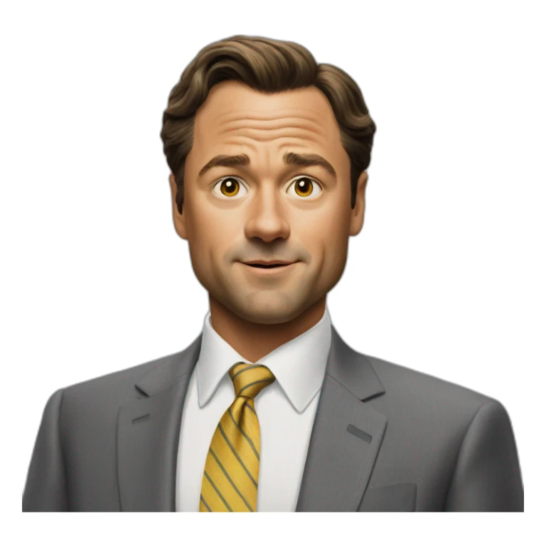 The wolf of wall street sticker