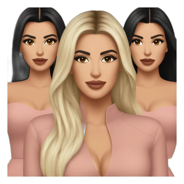 Kardashian magazine photoshoot sticker