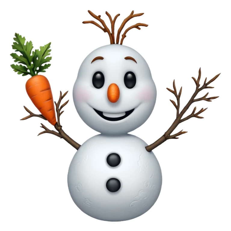 Olaf from the Frozen movie sticker