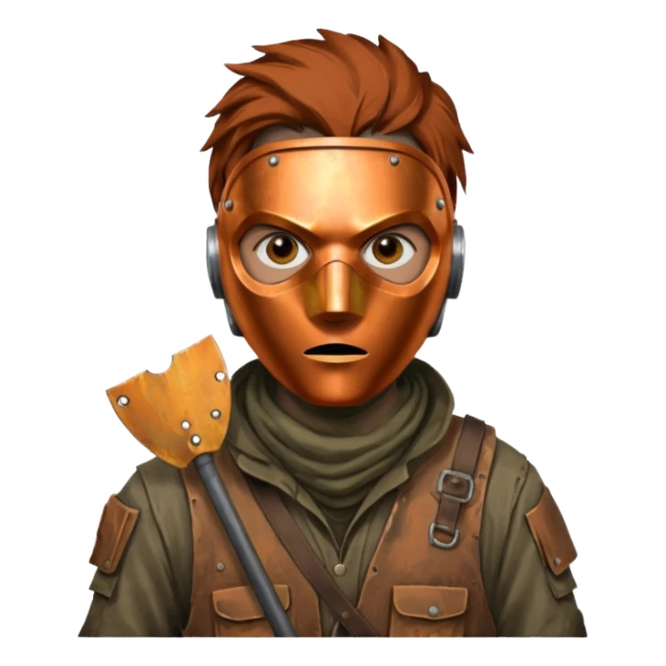 débrouillard ferraille cuivre  post apo survie loot gaming sticker