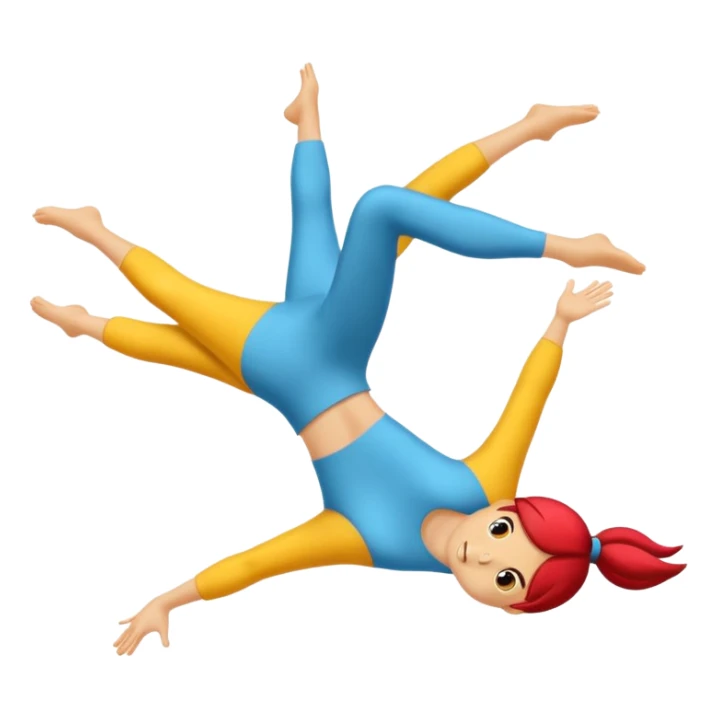 Acrobacias aereas en tela  sticker