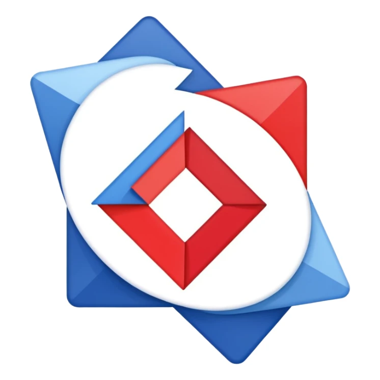 % in the color of the American flag sticker