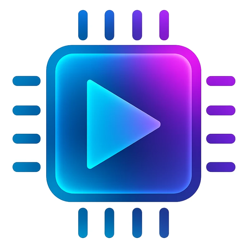 ADI Snao One futuristic icon, digital feel, gradients, no text sticker