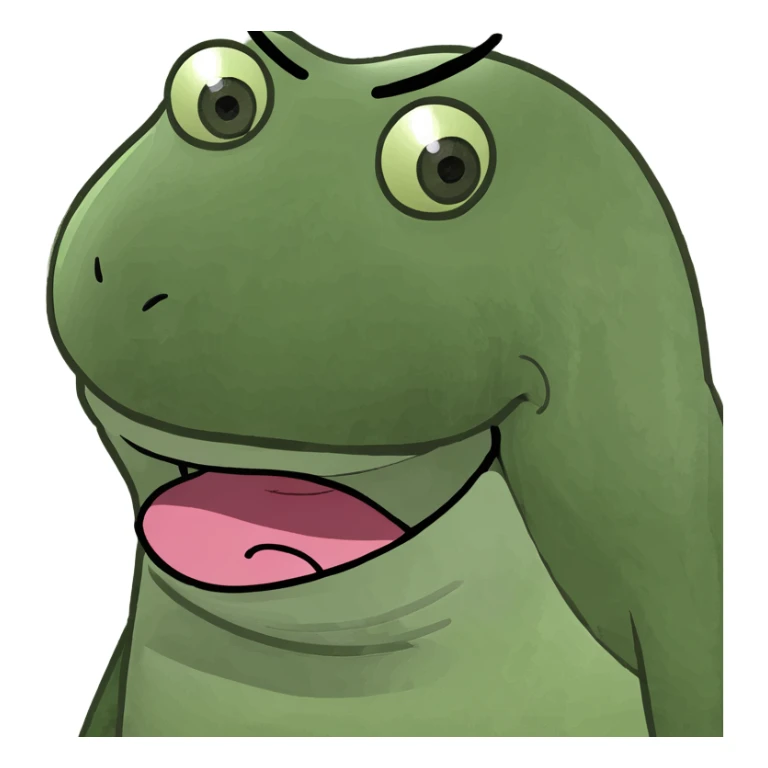 guy with tongue out sticker