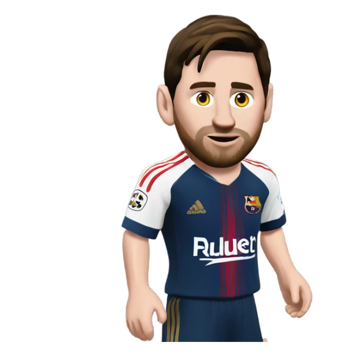 Lional messi with gta 5  sticker