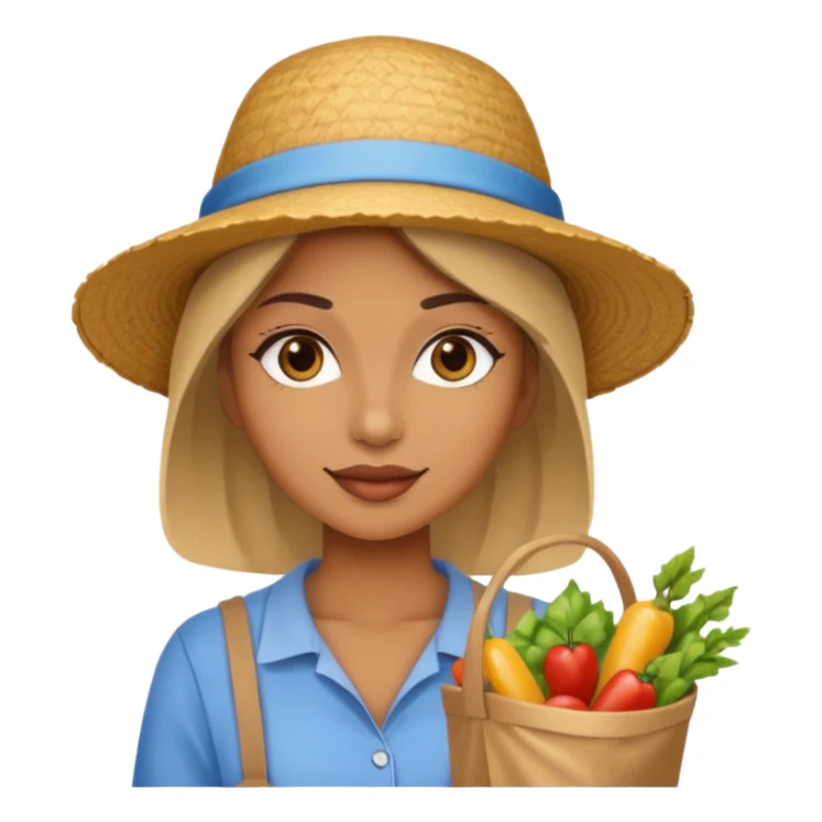 Street Food Shopper woman  sticker