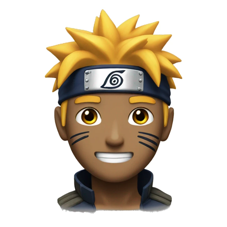 Naruto character sticker