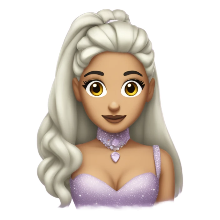 Ariana Grande as Galinda from wicked  sticker