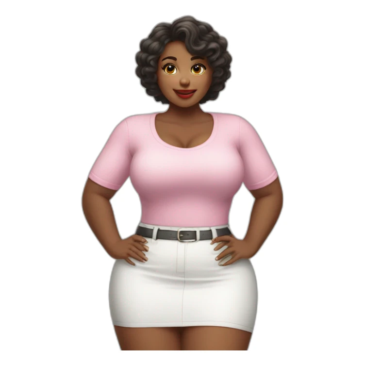 curvy-beauty-in-small-skirt-butt-white-socks прыгает с парашютом sticker