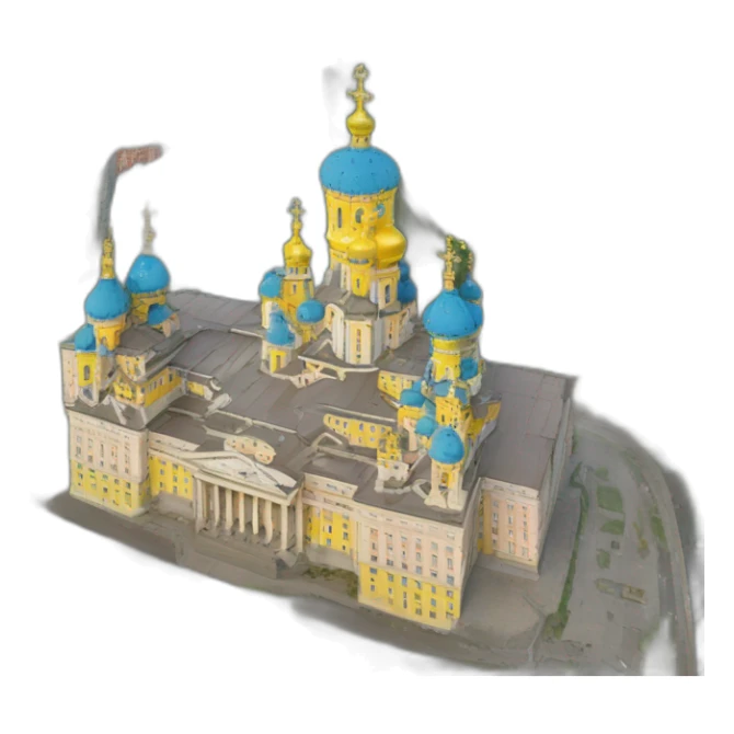 Monumental Motherland Ukraine In Kyiv sticker