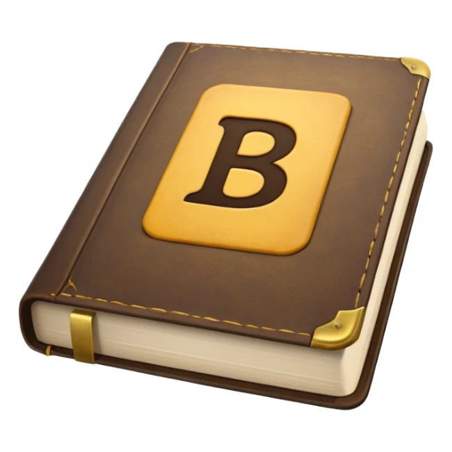 a book with "B1" on its cover sticker