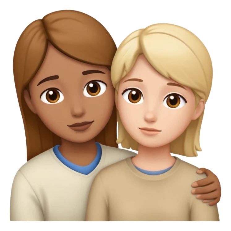 person offering support to another person sticker