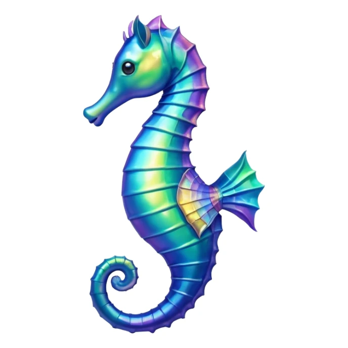 Seahorse emoji sticker