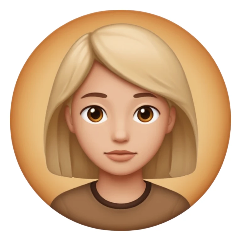 un personnage dans un rond sticker