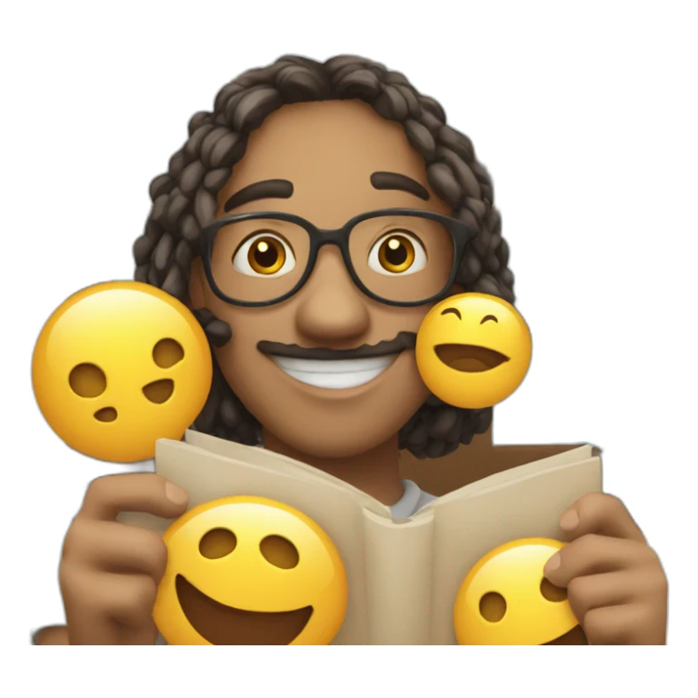 “Generate an emoji symbolizing fun and social interaction via mobile games sticker